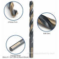 High-speed stalen zwart en gouden twist boor bit